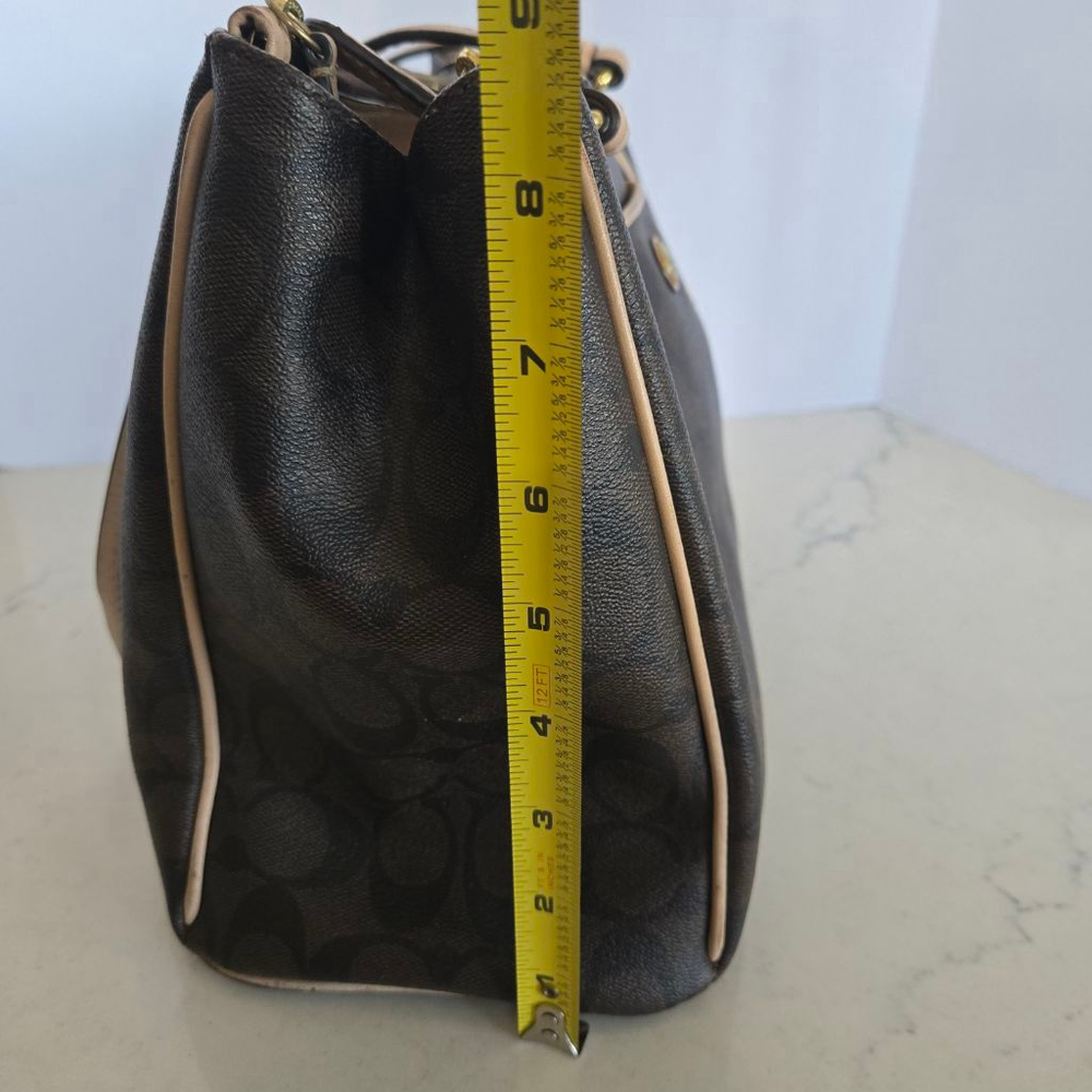 Women's Coach Signature Peyton Double Zip Bag F26187 - Picture 15 of 16
